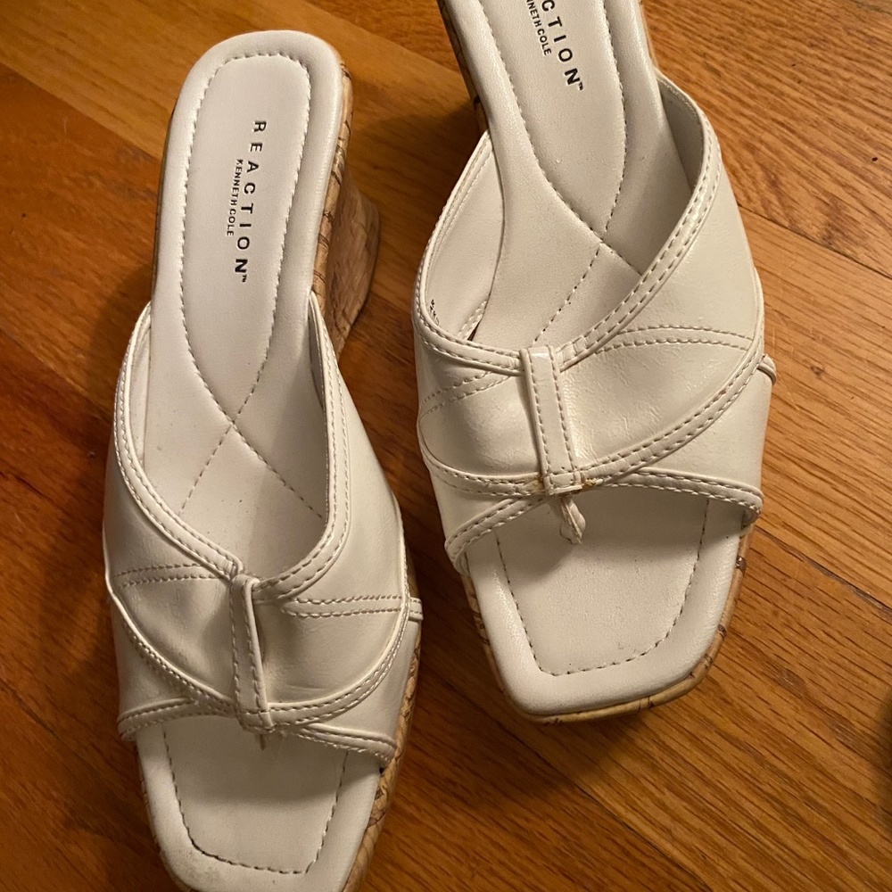 New Kenneth Cole Reaction size 6 womens wedge sandals